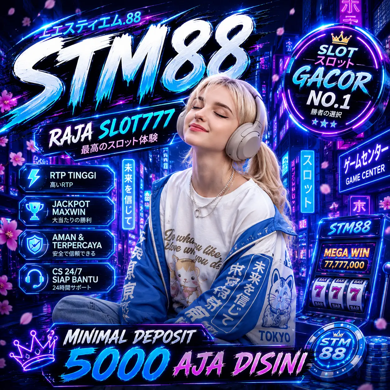 STM88 | Dominasi Link Situs Raja Slot777 dengan Minimal Deposit 5000 Paling Gacor Depo 5K